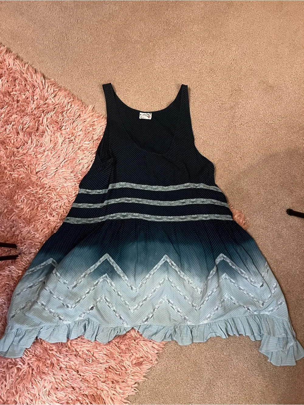 Free people intimately hombre dress size large - Picture 2 of 4